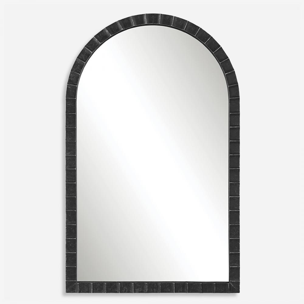 Dandridge Black Arch Mirror