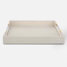  18060 - Wessex White Shagreen Tray