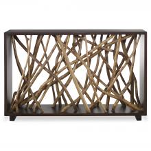 Uttermost 22901 - Uttermost Teak Maze Console Table