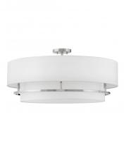 Hinkley 38895PN - Large Convertible Semi-flush Mount