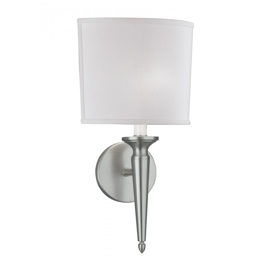 Georgetown 14.5'' High 1-Light Sconce - Brushed Nickel