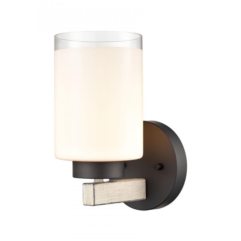 Briggs 5&#39;&#39; Wide 1-Light Vanity Light - Black