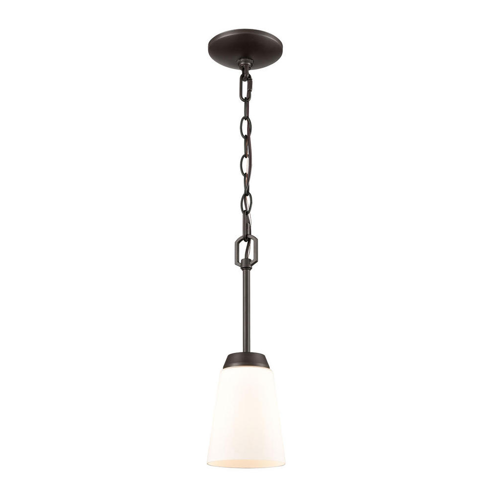 Thomas - Winslow 5'' Wide 1-Light Mini Pendant - Oil Rubbed Bronze