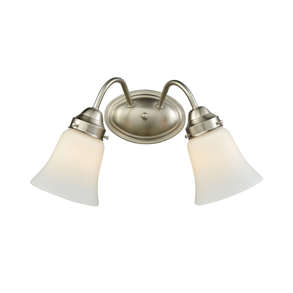 Thomas - Califon 13'' Wide 2-Light Vanity Light - Brushed Nickel