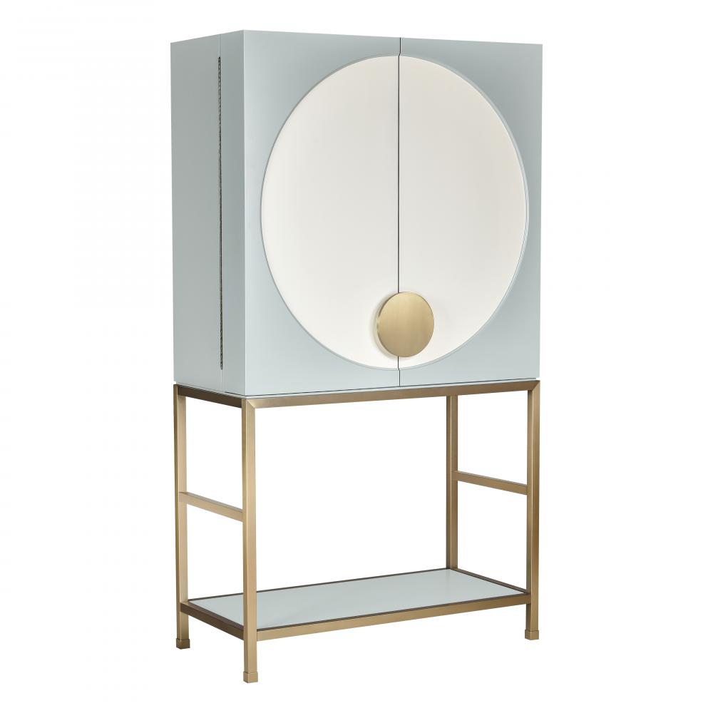 Gabe Bar Cabinet - Blue