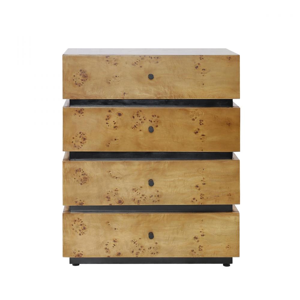 Bromo Chest - Small Natural Burl