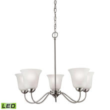 ELK Home 1205CH/20-LED - Thomas - Conway 26'' Wide 5-Light Chandelier - Brushed Nickel