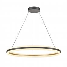  85045/LED - Light Ring 33'' Wide LED Pendant - Matte Black