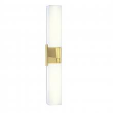  9755-SB-MA - Artemis 24'' High Integrated LED Sconce - Satin Brass