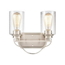 ELK Home CN300212 - Thomas - Market Square 12'' Wide 2-Light Vanity Light - Brushed Nickel