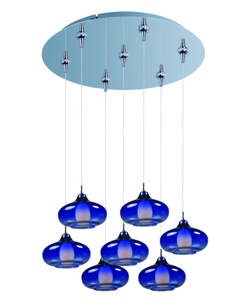 Minx 7-Light RapidJack Pendant and Canopy