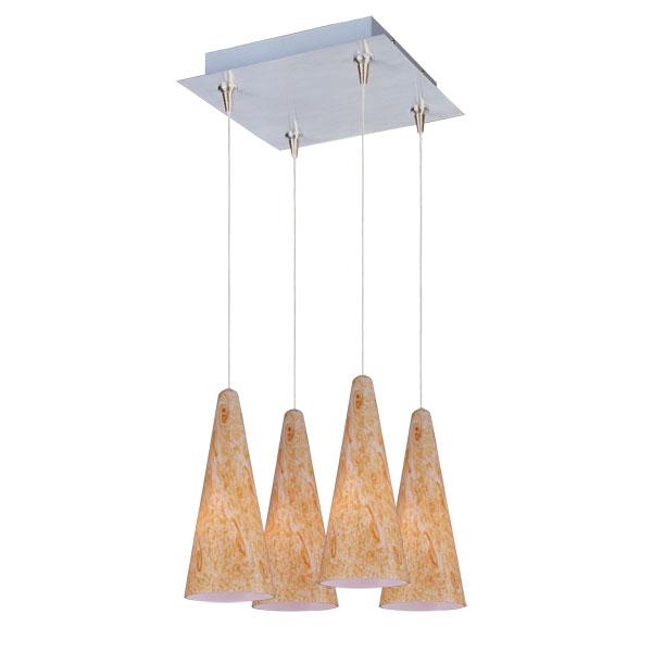 Minx 4-Light RapidJack Pendant and Canopy