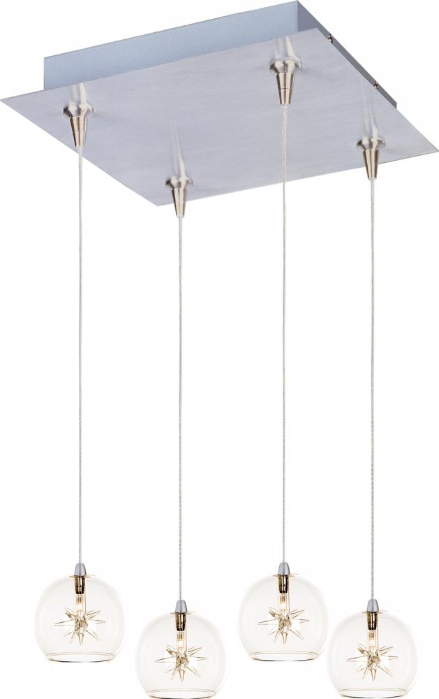 Starburst 4-Light RapidJack Pendant and Canopy