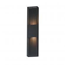  E30395-BK - Grate-Outdoor Wall Mount