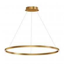 ET2 E52728-GLD - Groove 5CCT-Single Pendant